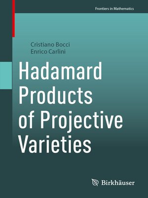 cover image of Hadamard Products of Projective Varieties
